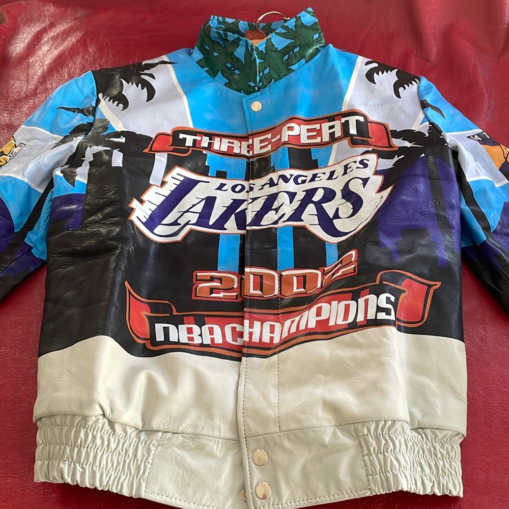 William Jacket brand Three-Peat leather jacket